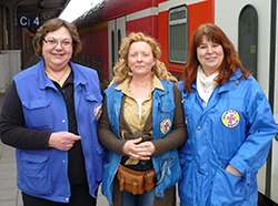 Das Team der Bahnhofsmission Rheine